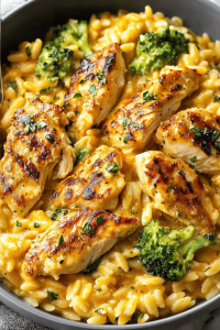 Chicken Orzo Dinner