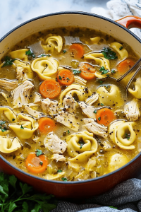 Chicken Tortellini Soup