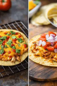 Chicken Tostadas