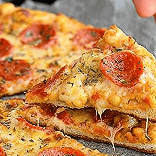 Chickpea Crust Pizza