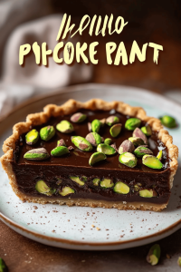 Chocolate Pistachio Tart
