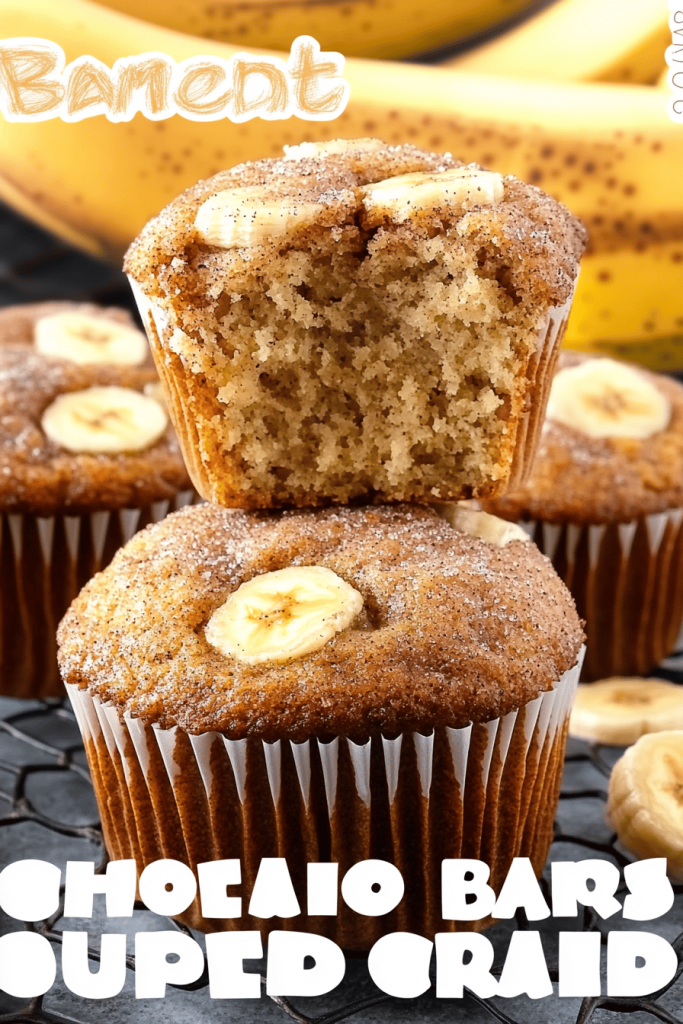 Cinnamon Banana Bread Muffins