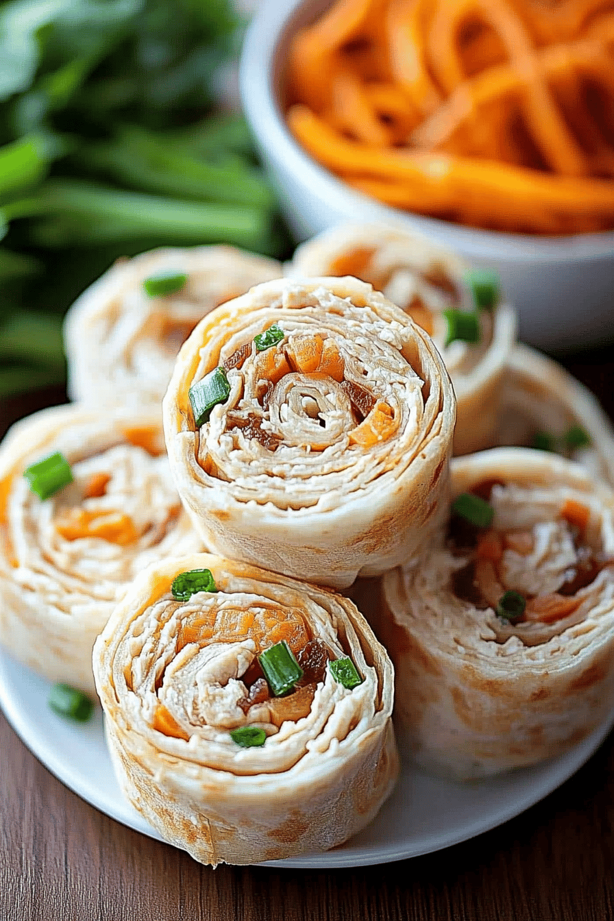 Crack Chicken Pinwheels final dish beautifully presented and ready to serve