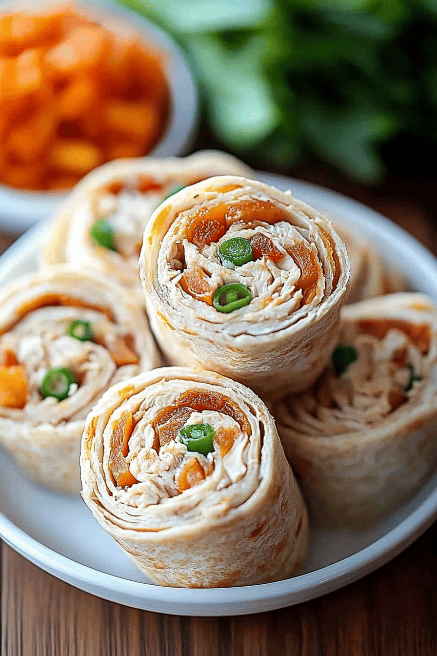 Crack Chicken Pinwheels slice on plate showing perfect texture and swirl pattern