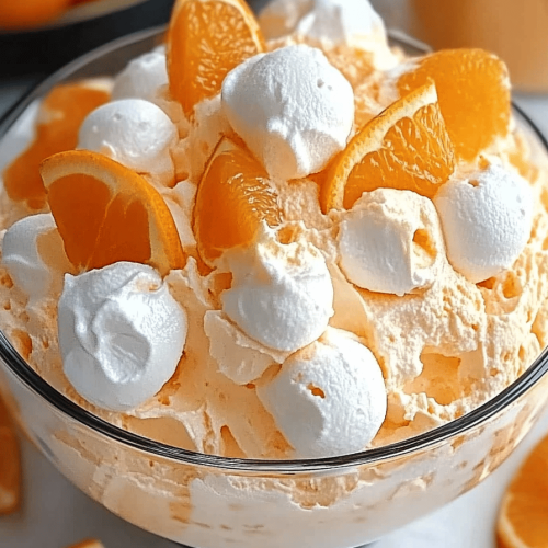 Creamsicle Orange Fluff Recipe
