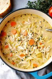 Creamy Chicken Noodle Soup