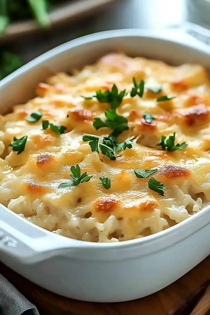 Creamy Chicken Rice Casserole