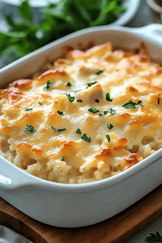 Creamy Chicken Rice Casserole