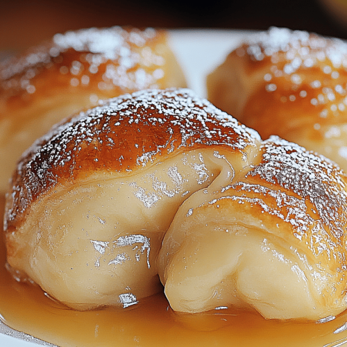 Crescent Roll Apple Dumplings