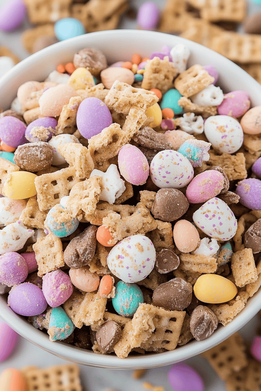 Easter Bunny Bait slice on plate showing perfect texture and swirl pattern
