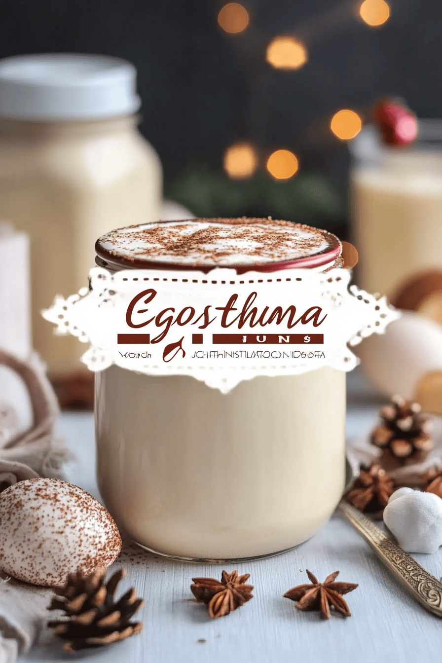 Eggnog Jam Recipe final dish beautifully presented and ready to serve