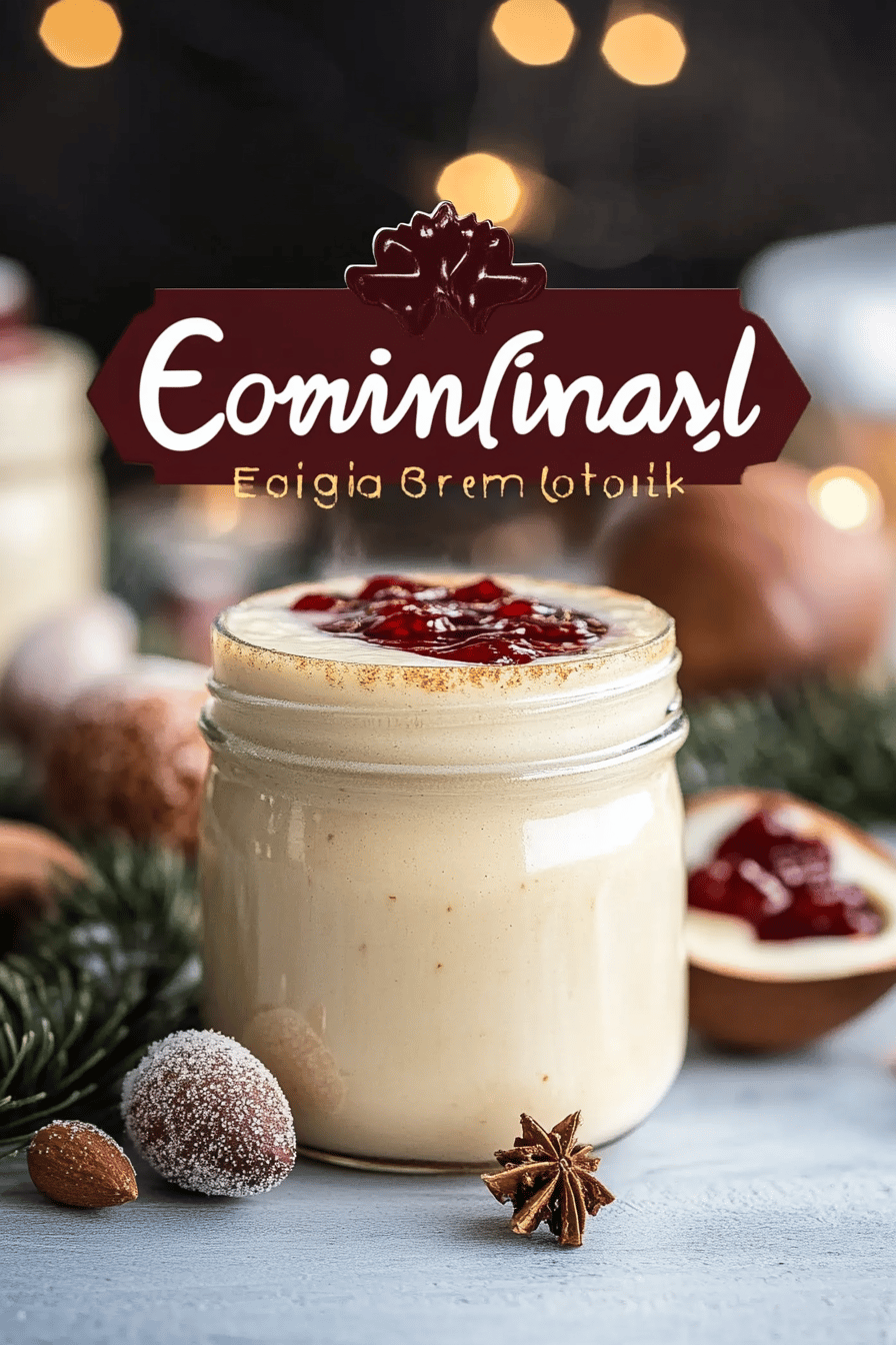 Eggnog Jam Recipe slice on plate showing perfect texture and swirl pattern