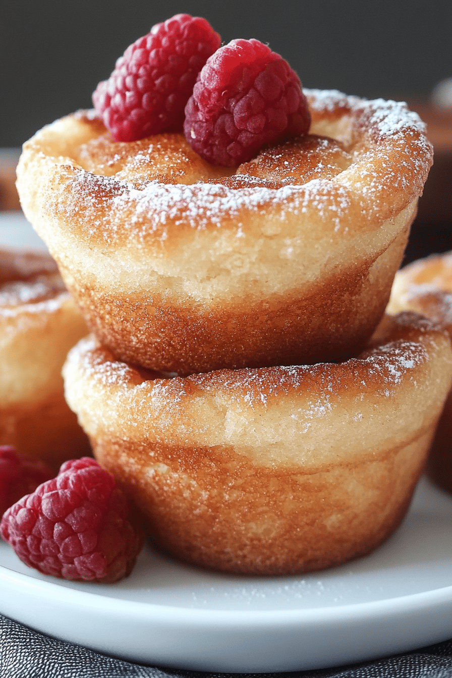 French Toast Muffins ingredients organized and measured on kitchen counter