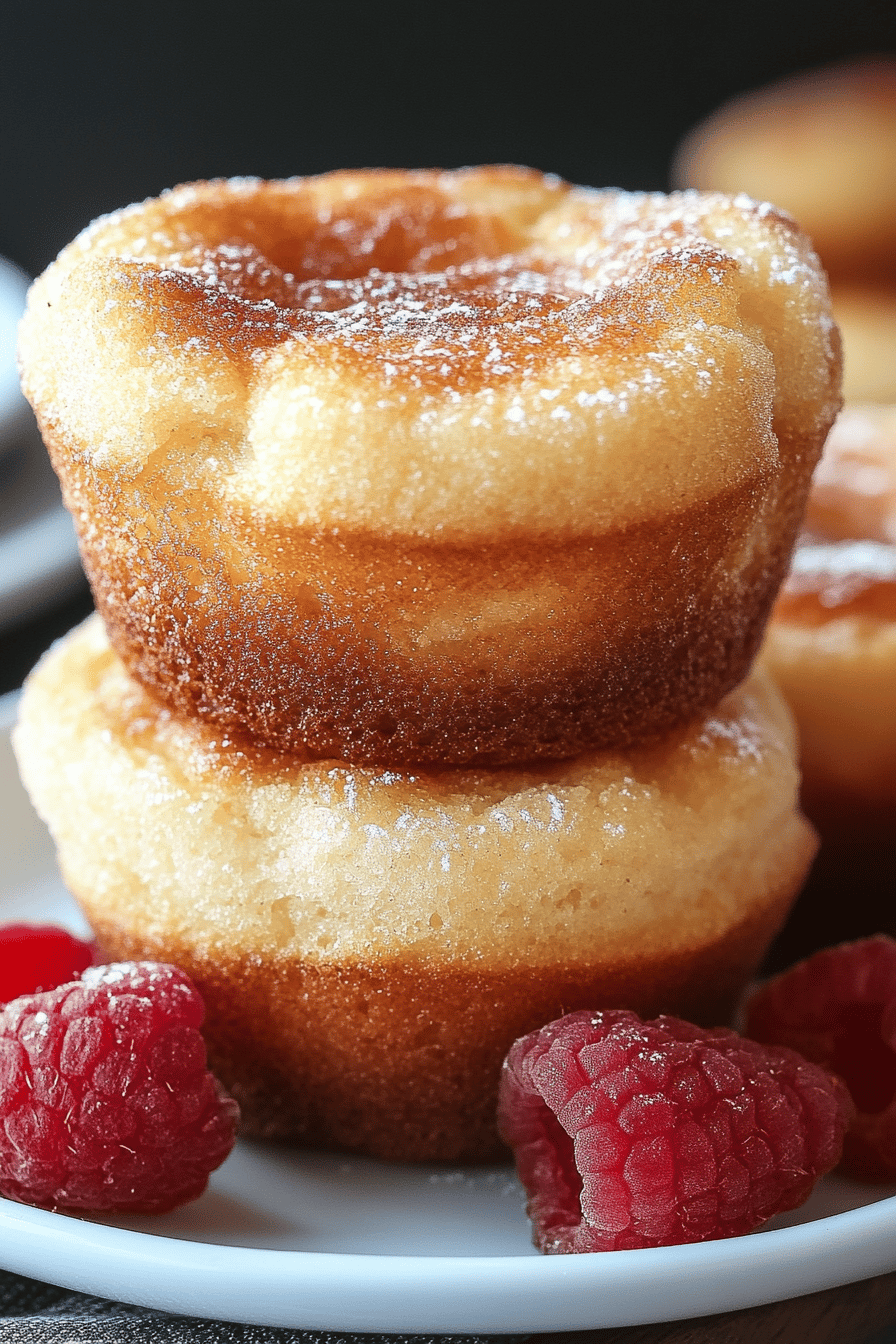 French Toast Muffins final dish beautifully presented and ready to serve