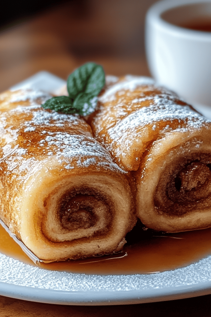 French Toast Rolls
