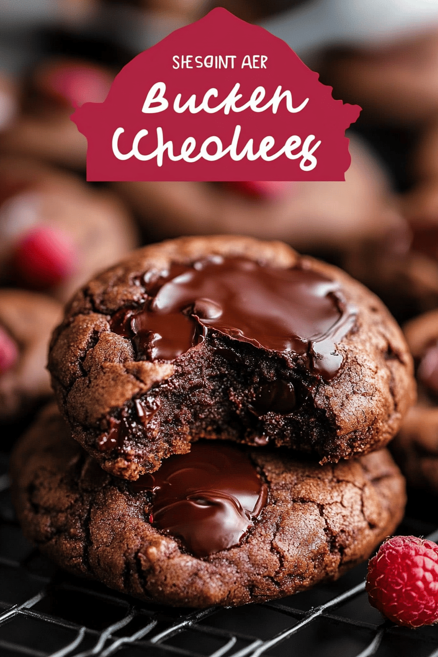 Fudgy Chocolate Cookies slice on plate showing perfect texture and swirl pattern