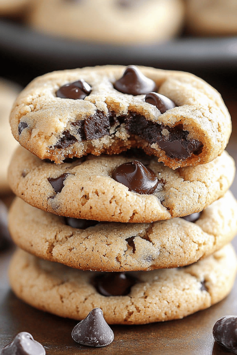 Gluten-Free Chocolate Chip Cookies final dish beautifully presented and ready to serve