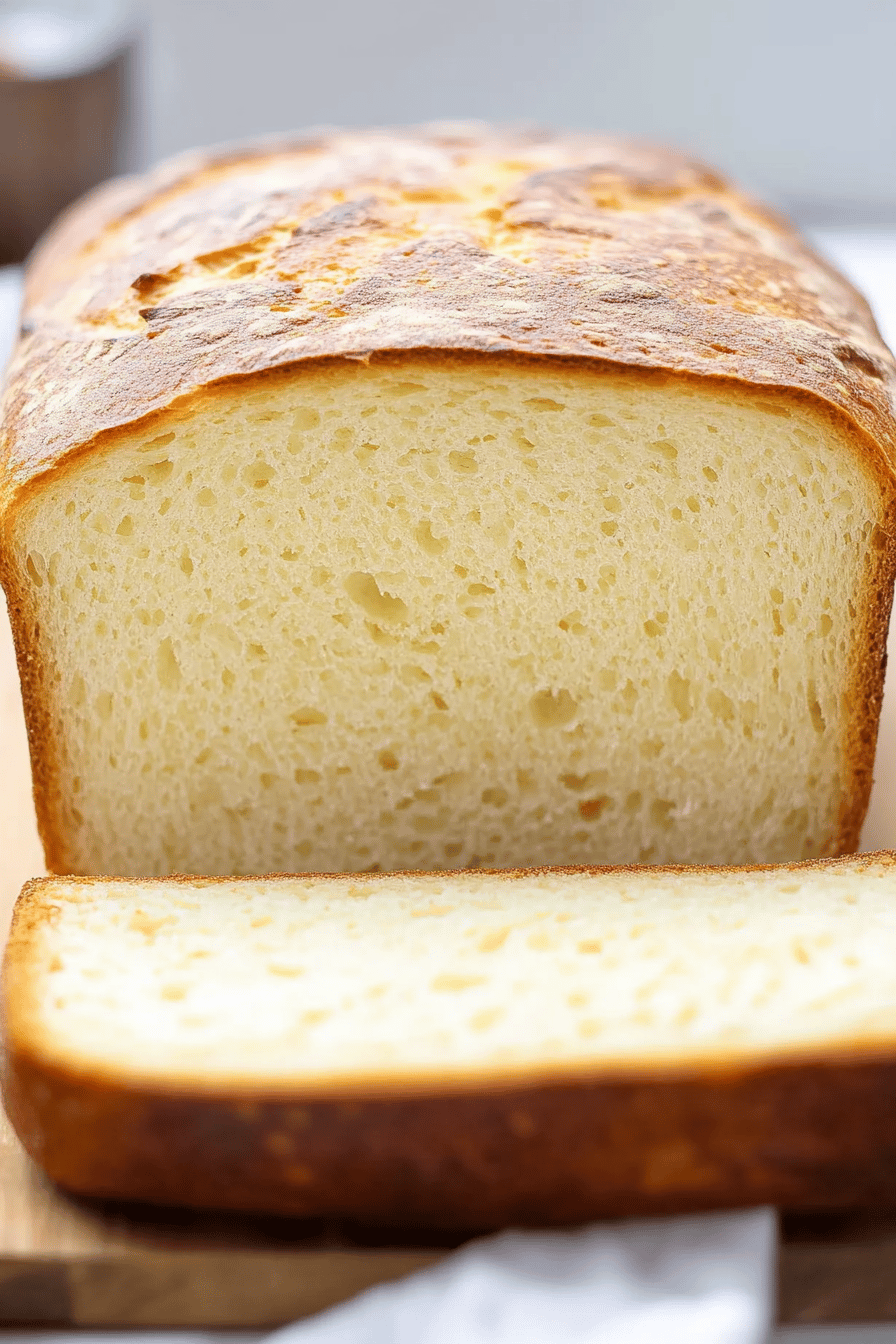Gluten-Free Japanese Milk Bread ingredients organized and measured on kitchen counter