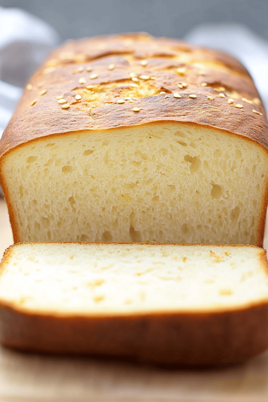 Gluten-Free Japanese Milk Bread final dish beautifully presented and ready to serve