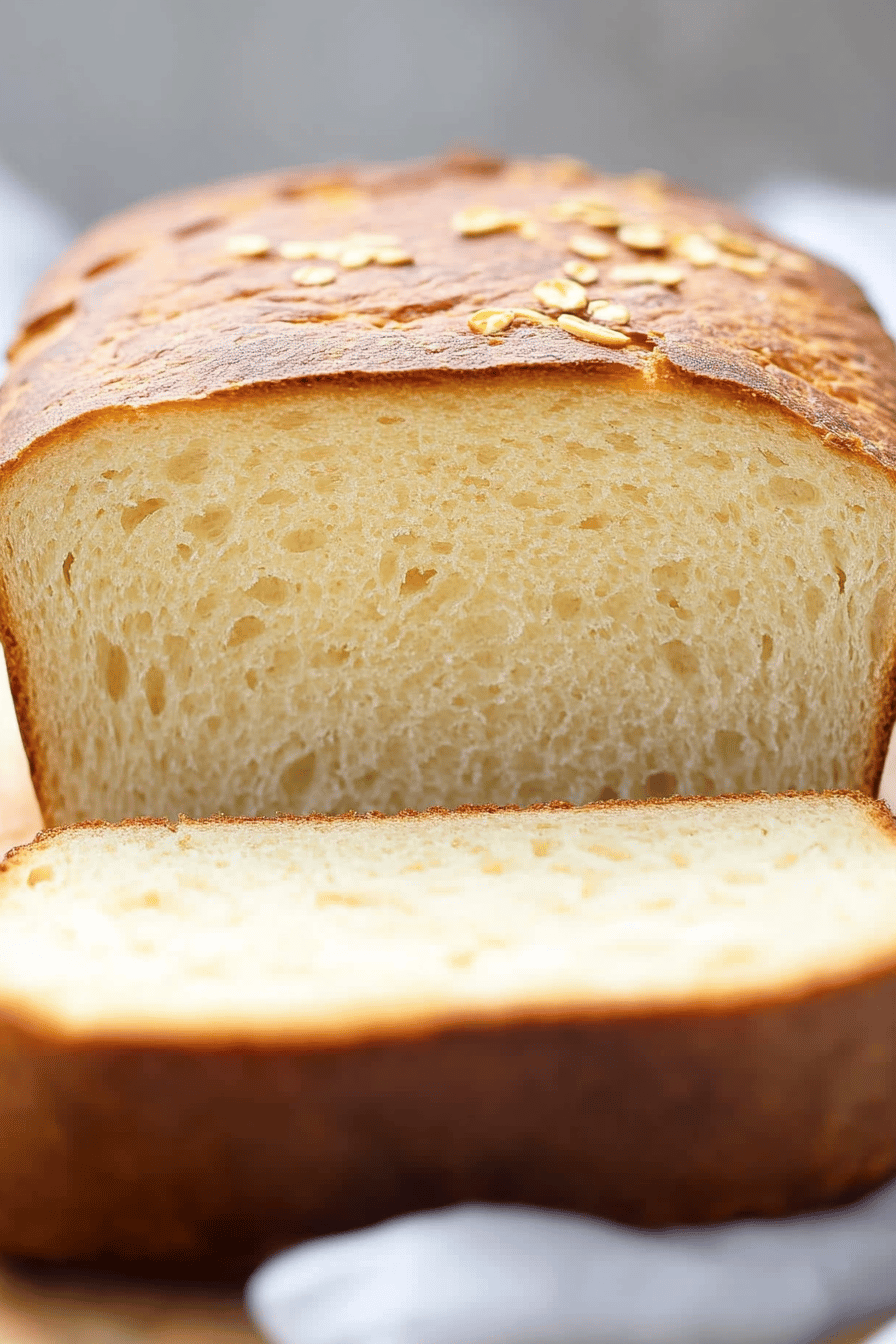 Gluten-Free Japanese Milk Bread slice on plate showing perfect texture and swirl pattern