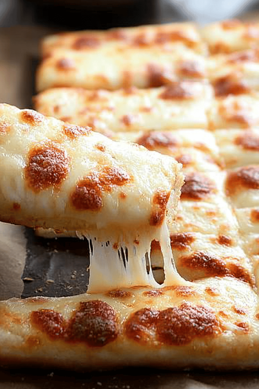 Gluten-Free Pizza Bread Sticks final dish beautifully presented and ready to serve