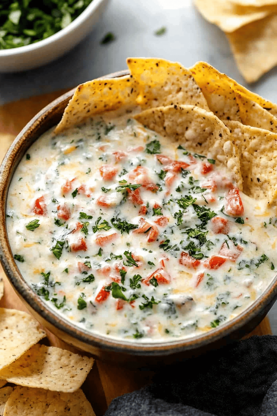 Gringo Dip Recipe final dish beautifully presented and ready to serve