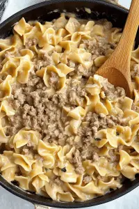 Ground Beef Stroganoff