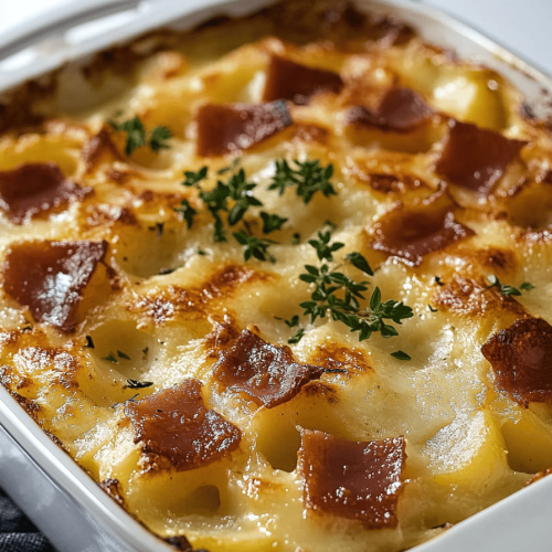 Ham and Potato Au Gratin Recipe