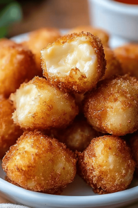 Homemade Fried Cheese Bites