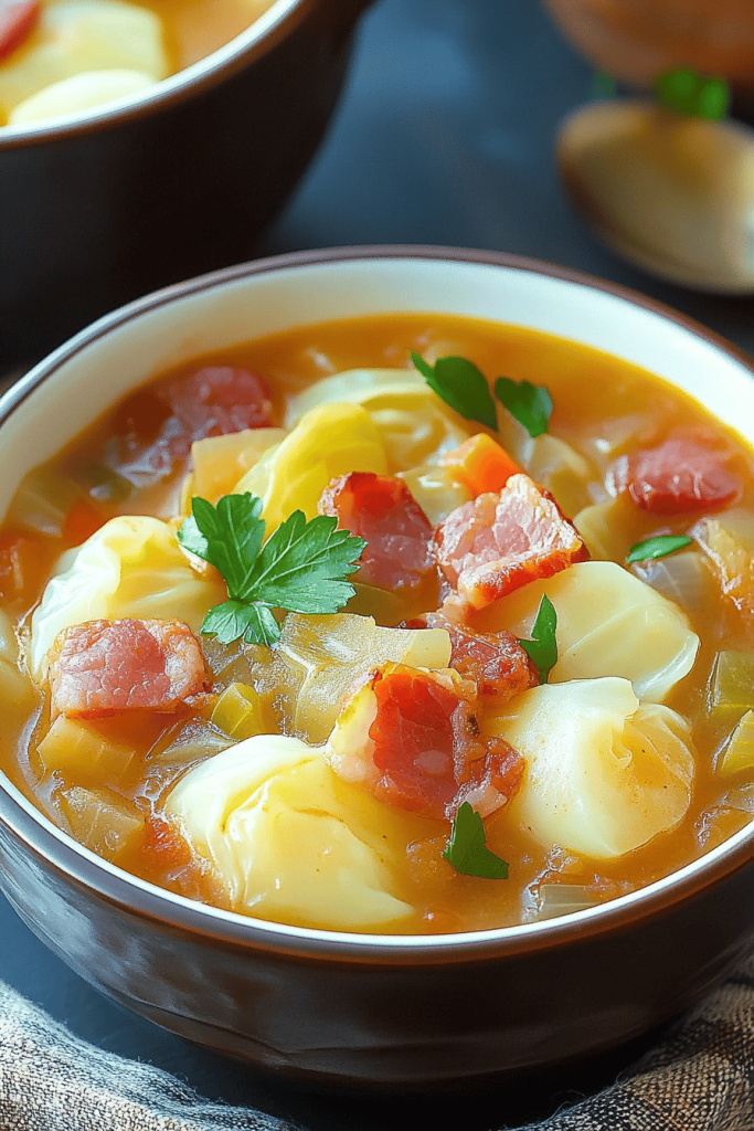 Irish Bacon Cabbage Soup