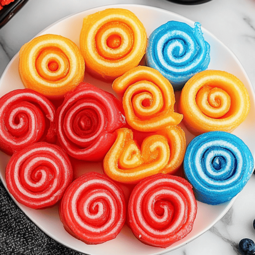Jello Roll-Ups Recipe