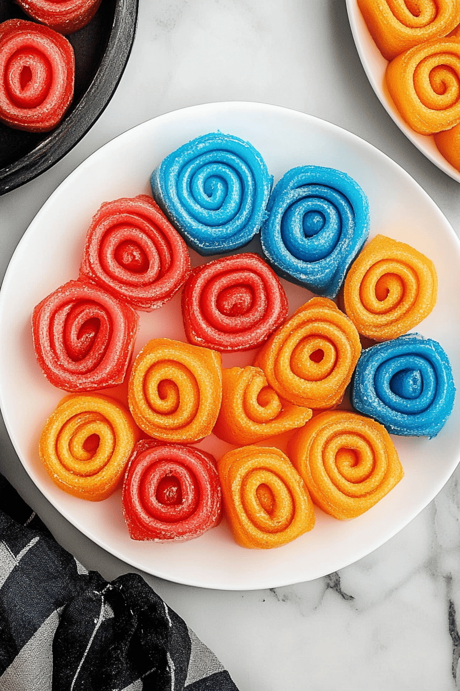 Jello Roll-Ups Recipe final dish beautifully presented and ready to serve