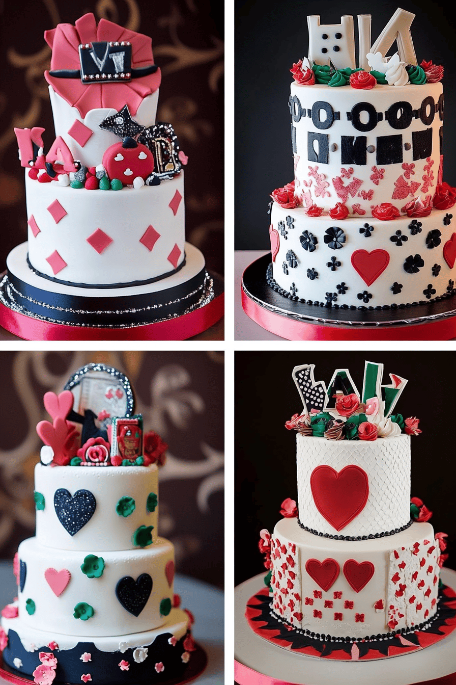 Las Vegas Cake Ideas ingredients organized and measured on kitchen counter