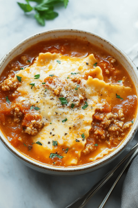Lasagna Soup