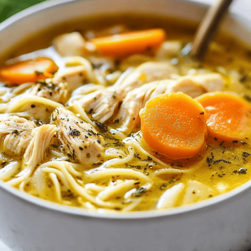 Lemon Chicken Soup