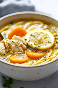 Lemon Chicken Soup