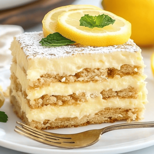 Lemon Eclair Cake Recipe