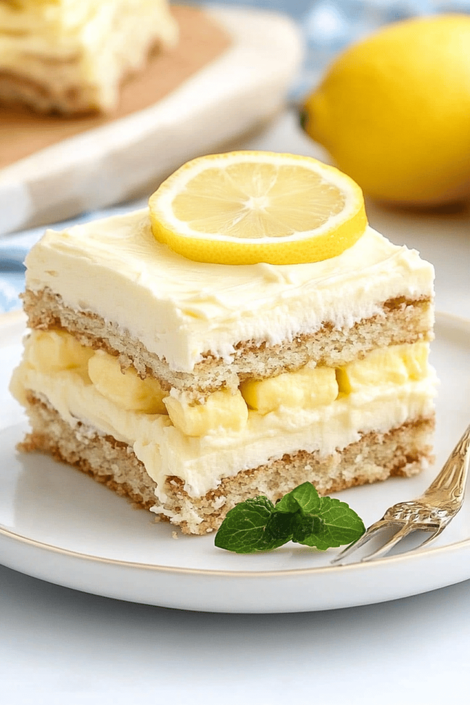 Lemon Eclair Cake Recipe