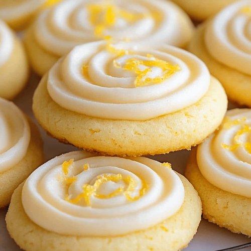 Lemon Frosted Cookies