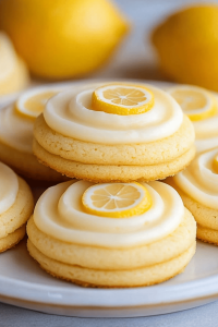 Lemon Frosted Cookies