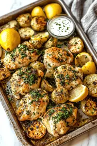 Lemon Garlic Chicken Recipe