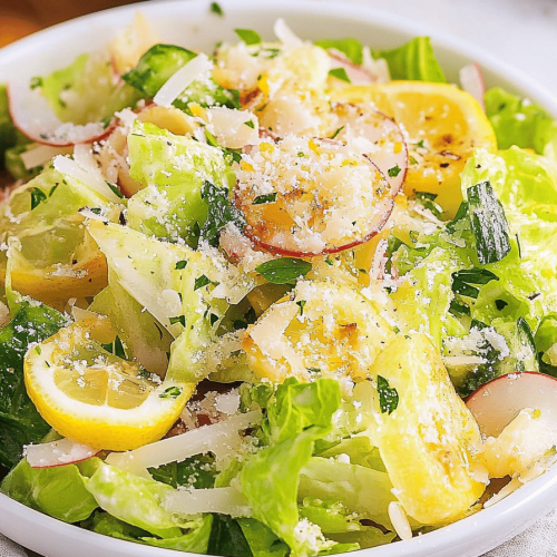 Lemon Parmesan Salad