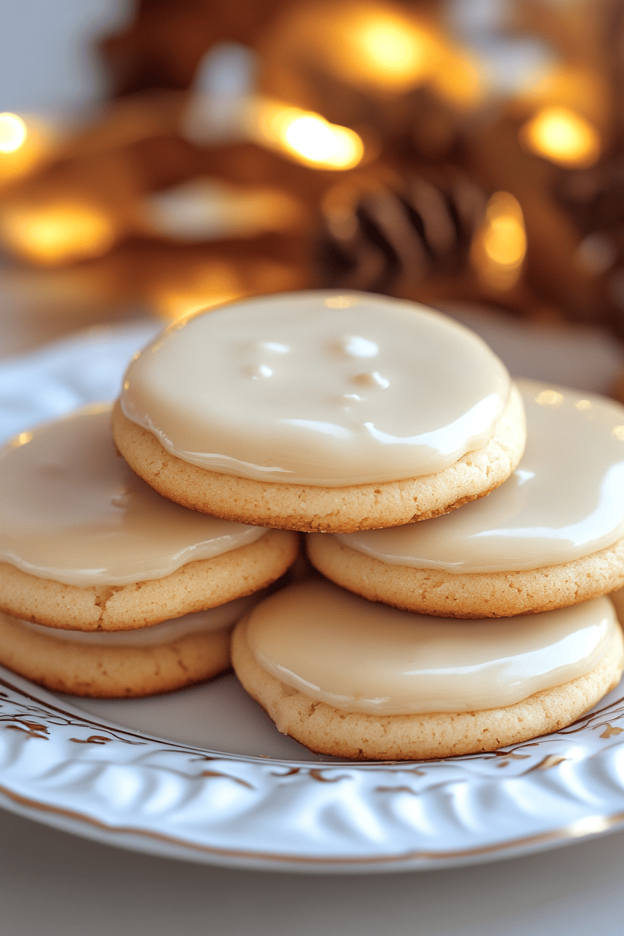 Maple Cookies Recipe final dish beautifully presented and ready to serve