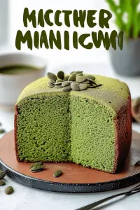 Matcha Pound Cake Recipe