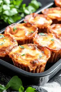 Mini Lasagna Cups Recipe