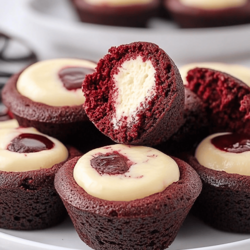 Mini Red Velvet Cheesecake