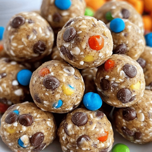 Monster Cookie Energy Balls