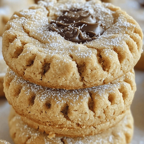 Muddy Buddy Peanut Butter Cookies