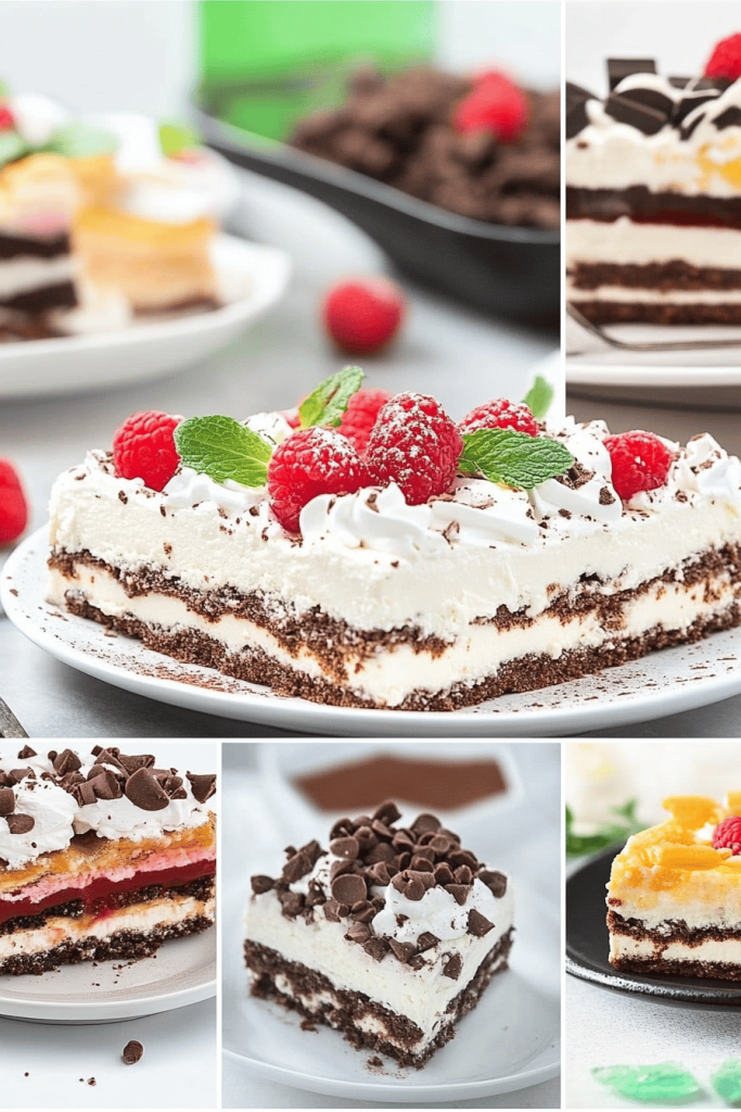 No-Bake Dessert Lasagna