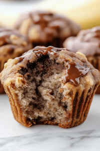 Nutella Banana Muffins